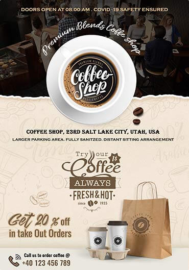 Cafe Menu Design Services